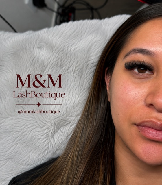 Mega-Volume lash set by M&M Lash Boutique